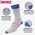 thumbnail image 2 of Calcetines Fortnite High para niños y adolescentes, paquete de 6 unidades, diseño vibrante, 2 of 4