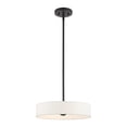 thumbnail image 3 of Livex Lighting Black with Brushed Nickel Accents Pendant 46923-04, 3 of 8