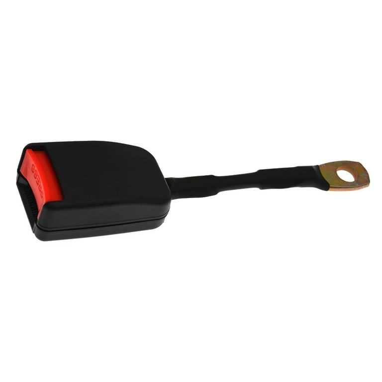 YUANHUILI Universal Car Seat Belt Extender Seat Belt Buckle Socket Plug  Connector (Black)