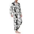 thumbnail image 2 of Lsque Labrador Retriever Dog Pattern Long Sleeve Pajama Set for Men - Soft 2-Piece Sleepwear and Loungewear Set with Pockets, Comfy Nightwear-Large, 2 of 7