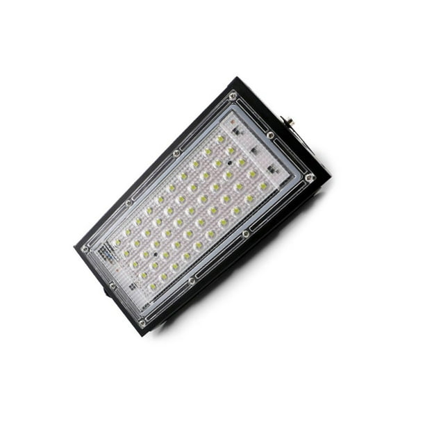 Bewildely Lámpara de pared de iluminación de proyector de calle IP65 impermeable para exteriores con luz de inundación LED de 50W Iluminación y accesorios No.2 Bewildely HA025961-02