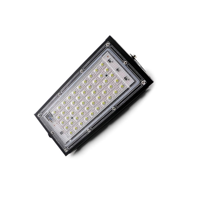 Bewildely Lámpara de pared de iluminación de proyector de calle IP65 impermeable para exteriores con luz de inundación LED de 50W Iluminación y accesorios No.2 Bewildely HA025961-02