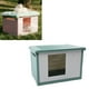 thumbnail image 1 of Casa Para Gatos De Exterior, Refugio Exterior Resistente A La Intemperie, Caseta Para Gatos De Interior, Casita De Techo Plano Para Gatos Callejeros, Conejos, Gallinas, Etc., 1 of 7