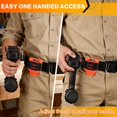 thumbnail image 6 of MELOTOUGH Tool Holder for Belt, Tape Measure Holder Drill Catcher Belt Clips,Tape Measure Holder, 6 of 7
