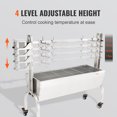 thumbnail image 3 of VEVOR Rôtissoire BBQ Grill Rôtissoire pour Cochon Agneau Poulet 50W 90lbs, 3 of 9