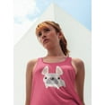 thumbnail image 2 of Very Cute French Bulldog Tank Women -Image by Shutterstock, Female Small, 2 of 4