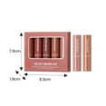 thumbnail image 4 of SDJMa 5 PCS Matte Lipstick SET,Non Stick Cup Matte Lipstick Waterproof, Smudge-proof, Matte Color, Creamy Formula For Soft, Non-Drying（A）, 4 of 7