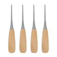 thumbnail image 5 of Solid Wood Handle Awl For Shoemaking Leather Crafting And Projects With Ground Tip 5, 5 of 5