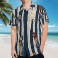 thumbnail image 5 of High Quality Hawaiian Shirts for Men Short Sleeve Aloha Beach Shirt Floral Summer Casual Button Down Shirts Blouses RWT9BY, 5 of 7