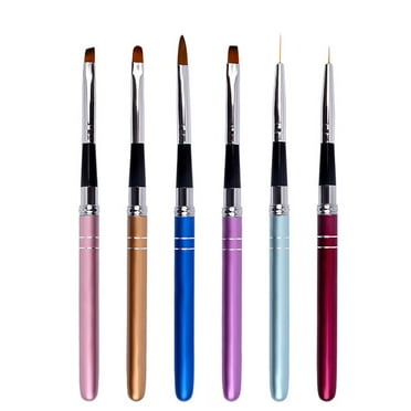 Paintbrushes Nail Art Liner Pen Pedicure Toe Separators Nail Stripping Brush Nail Art Liner Brush