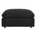 thumbnail image 4 of Modular Ottoman Accent Chair, Black, Fabric, Living Kitchen Cafe Bistro Hospitality Restaurant, Modern Contemporary HB34621, 4 of 8