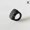 K, variant on Transparent Acrylic Ring Resin Rings Band Geometric Irregular Women Jewelry 17mm-B