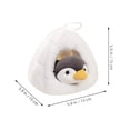 thumbnail image 2 of TEHAUX Stuffed Penguin Plush Toy 1 Set for Housewarming and Home Decor Use, 2 of 8