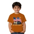 thumbnail image 3 of Tiijoy Boys 4th of July T-Shirt America's 250th Short Sleeve Crewneck T-Shirt, Sizes 1-13, 3 of 3