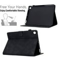 thumbnail image 3 of ELEHOLD Case for Samsung Galaxy Tab A9+, Slim PU Leather Case with Card Holder Folio Stand Cover Compatible with Samsung Galaxy Tab A9+,Black, 3 of 6