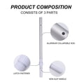 thumbnail image 5 of ELAYARD Aluminum Cleaning Pole for Swimming Pools, Fountains, and Large Fish Tanks - & Lightweight, 5 of 7