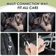 thumbnail image 2 of Dog Safety Vest Harness With Seatbelt, Dog Car Harness Seat Belt Adjable Pet Harnesses (medium, - Double Clip), 2 of 3