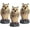 Barn, variant on Galashield Owl Decoy | Plastic Owls to Scare Birds Away | Owl Statue for Garden & Outdoors - Pack of 3