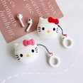 thumbnail image 2 of Funda de hello kitty para Airpods 2023 pro max, funda protectora de silicona inalámbrica con Bluetooth para auriculares Apple, novedad de 2023, 2 of 4