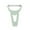 Green, variant on Stainless Steel Potato Peeler & Fruit Shaper | Ergonomic Kitchen Tool for Vegetables | Easy to Clean & Dishwasher Safe