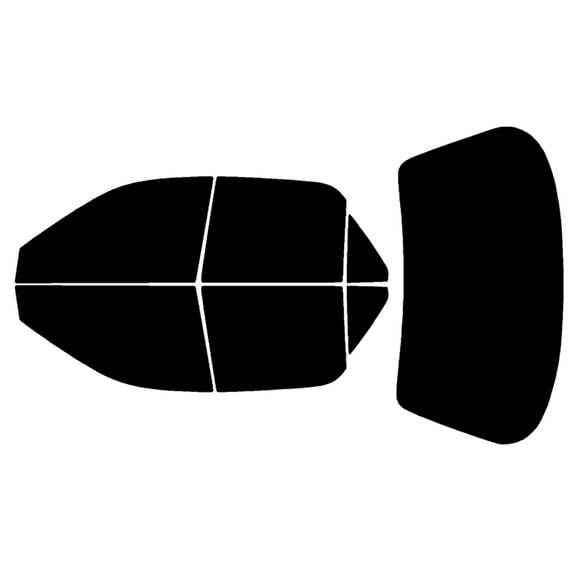 Haiy Co - PreCut 2Ply 05% Window Tint Film Kit For 1992-1995 Hyundai Elantra Sedan -Side+Rear Window