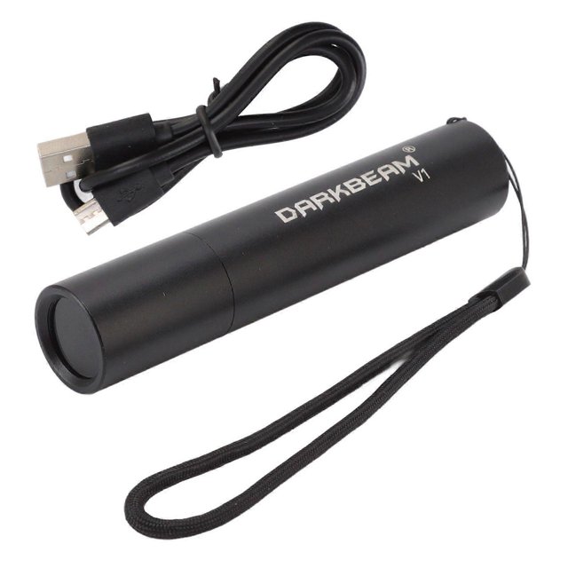 UV Flashlights 365nm Multilayer UV Filter USB Charging Accurate Detection 2200mAh Portable Cat Urine Detector Light for Fungus