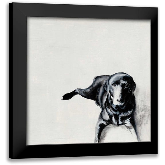 Ducklow, Patsy 12x12 Black Modern Framed Museum Art Print Titled - Jess