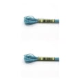 thumbnail image 2 of Naiovety Hilo de cableado de punto de cruz, colores brillantes, doble línea de bordado mercerizado para regalo de Navidad, accesorio Lake Lago AzulE3849 2piezas, 2 of 6