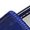 Blue, variant on Blue Women'S Mid Heel Loafers British Style Round Toe Patent Leather Bowknot Casual Non-Slip Wear-Resistant Lightweight Daily Wear Footwear Size 36