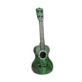 thumbnail image 3 of Guitarra musical de juguete para niños, ukelele de 4 cuerdas, instrumento musical de juguete mini verde, 3 of 9