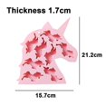 thumbnail image 2 of Bandeja De Cubitos De Hielo Unicornio -molde Para Dulces, 2 of 5