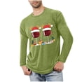 thumbnail image 1 of Blusas y camisas de manga larga con cuello redondo para hombre, ropa deportiva para el hogar, pijamas, camisetas de color liso, blusa deportiva para hombre, poliéster, 1 of 5