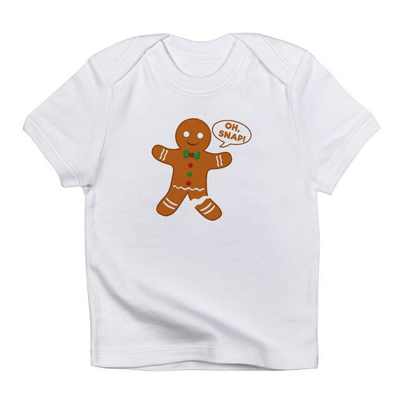 CafePress - Oh Snap Gingerbread Man Infant T Shirt - Infant T-Shirt