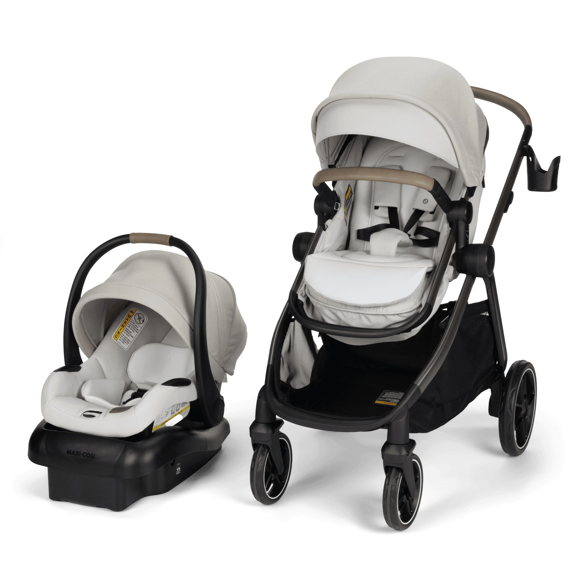 Maxi-Cosi Zelia² Luxe 5-in-1 Travel System, New Hope Tan - Walmart.com