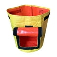 thumbnail image 2 of Potato Planter PE Container Bag | Reusable Lightweight Grow Pot with Side Window | Drain Holes for Better Growth | Double Handles | 35x50cm | Home Garden Balcony Use, 2 of 6
