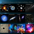 thumbnail image 2 of Planetarium Star Projector, Galaxy Projector, Realistic Starry Sky Night Light with 12 Film Discs, Solar System Constellation Moon for Kids Bedroom Ceiling Home Living Room Decor Birthday Gifts, 2 of 7
