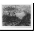 thumbnail image 2 of Historic Framed Print, [Lowery autumn day], 17-7/8" x 21-7/8", 2 of 9
