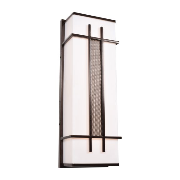 Tuxedo 1-light Bronze Medium LED Outdoor Wall Sconce
