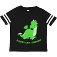 thumbnail image 3 of Inktastic Daddy's Lil' Dragon Cute Green Dragon Boys or Girls Toddler T-Shirt, 3 of 5