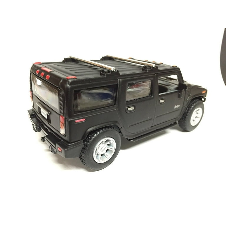 JADATOYS ハマーH2カスタム黒ジャダHUMMER H2 USAミニカー 5