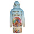 thumbnail image 2 of Wagging Tail Rhodesian Ridgeback Celebrates Rainbow Pride Month LGBT LGBTQ+ All Over Print 3D Hooded Duffle Toggle Coat Ridgebacks Dog Lover Gifts - 01003, 2 of 6