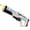 Black and whire, variant on Dual Nozzle Automatic Electric Water Blaster, 400CC Capacity 33Ft Long Range One-touch Auto Suction Water Gun with Cool Light Effect for Summer Pool Beach Outdoor Water Fighting