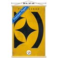 thumbnail image 3 of NFL Pittsburgh Steelers - Logo 25 Wall Poster with Magnetic Frame, 22.375" x 34", 3 of 5