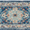 Blue, variant on Findosom 2'x6' Vintage Boho Runner Rug Washable Non-slip Area Rug,Hallway Indoor Farmhouse Bedroom Kitchen Living Room Non Shedding Runner, Contemporary Low Plie Floor Carpet Doormat,Orange