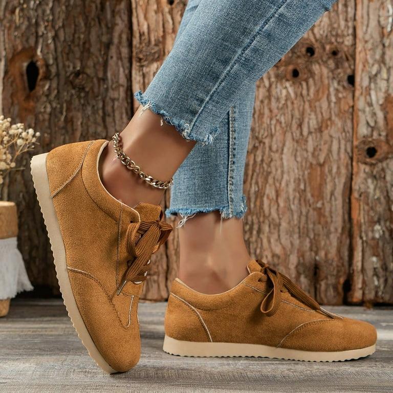 Running Shoes Women Platform Clearance Soft Supportive Sneakers On