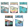 thumbnail image 2 of Inteprter Juego de ropa de cama de 3 piezas, funda de edredón para el hogar, juego de edredón de fibra de poliéster multicolor de varios tamaños para Juegos de cama LYCLB210925004 XL Inteprter HA011559-19, 2 of 6