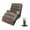 brown, variant on Siruishop Lazy Sofa Inflatable Sofa Chair with Hand Pump with Armrest Floor Lounger Indoor Chaise Lounge Sofa for Outdoor Beach Balcony pink