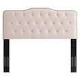thumbnail image 3 of Modway Sophia Tufted Performance Velvet King/California King Headboard in Pink, 3 of 10