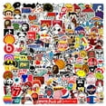 thumbnail image 2 of 201 Hojas Laptop Sticker Bomb Pegatinas de vinilo a prueba de agua Bulk Varios Equipaje Computadora Skateboard Bike Skate iPad Coche Motocicleta Casco Calcomanías Adulto JAMW Sencillez, 2 of 5