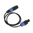 thumbnail image 4 of Cable De Altavoz, Resistencia A La Abrasión Cobre Libre De Oxígeno Cable De Conexión De Altavoz Portátil De 1 M/3,3 Pies Para Sonido, 4 of 7